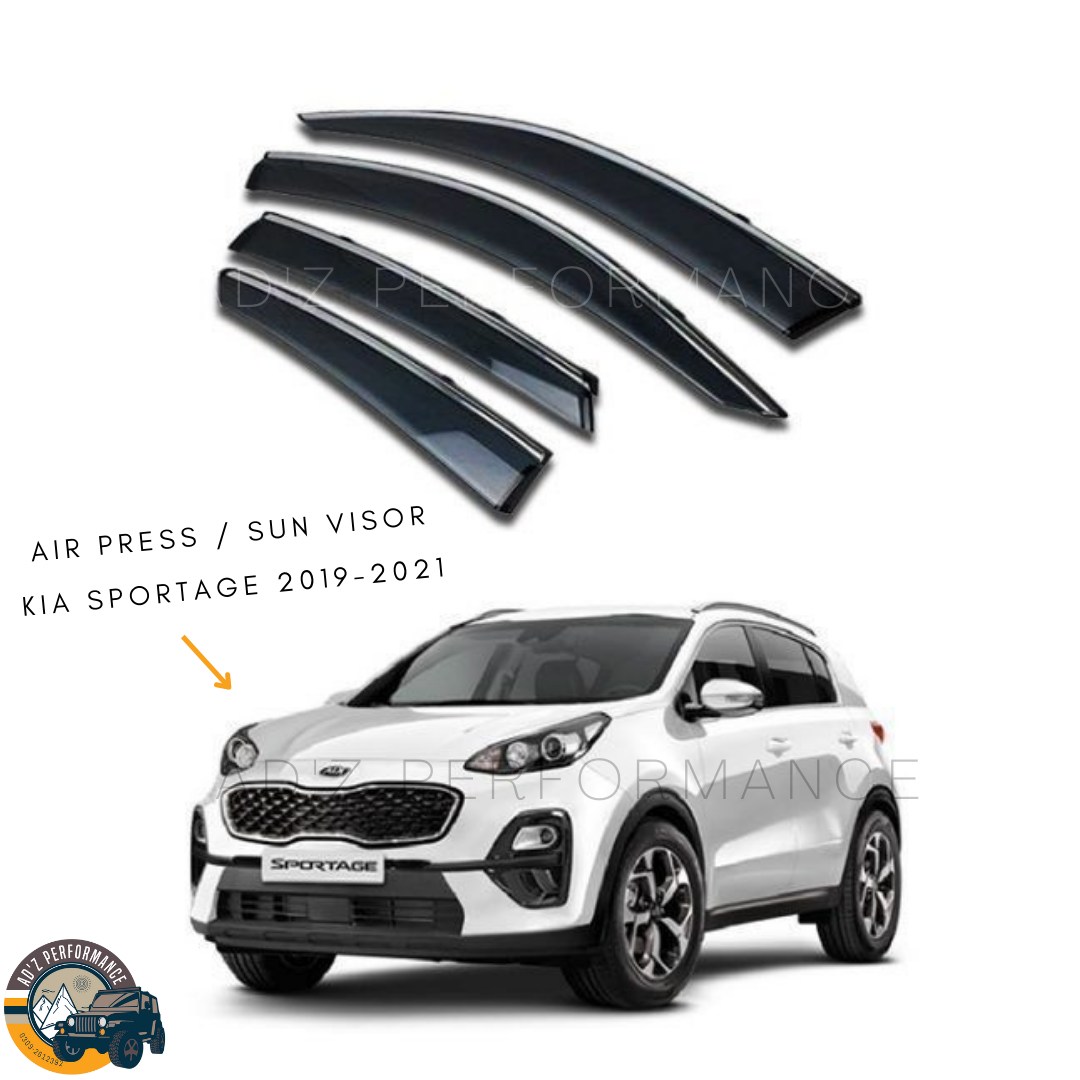 Air Press Window Visor KIA Sportage 2019-2021