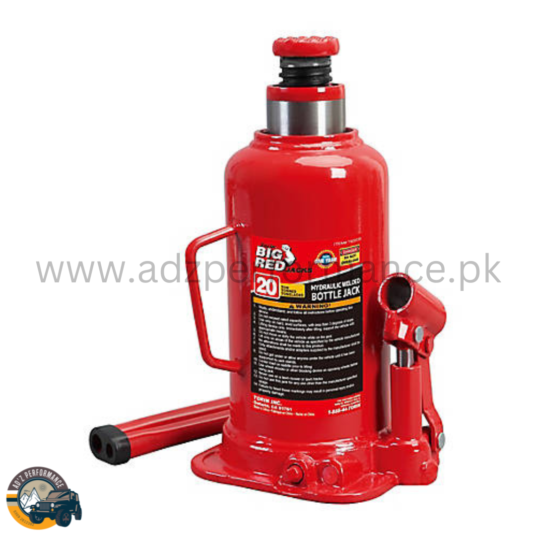 BigRed Hydraulic Bottle Jack 20 Ton Capacity