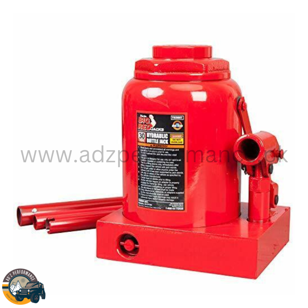 BigRed Hydraulic Bottle Jack 30 Ton Capacity