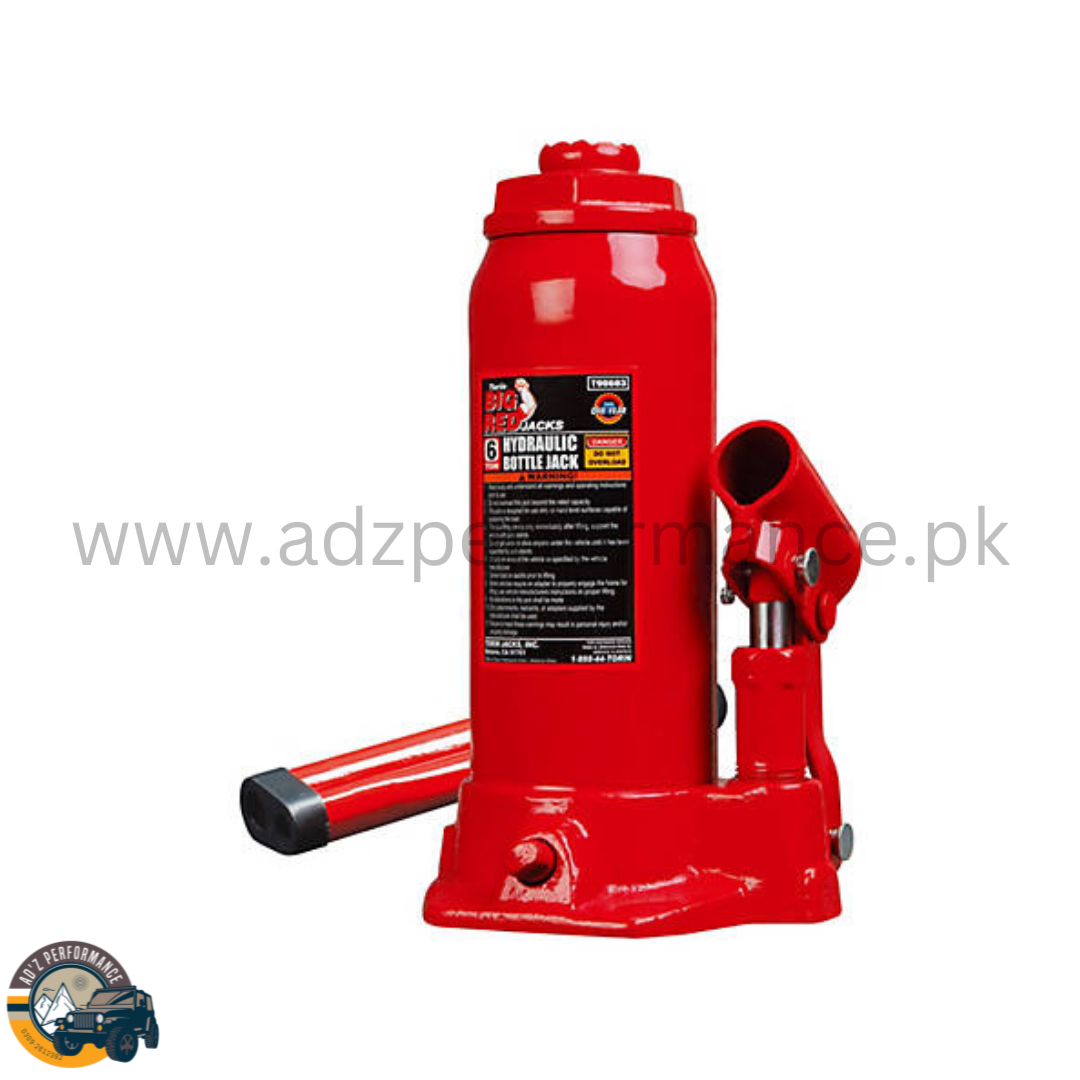 BigRed Hydraulic Bottle Jack 6 Ton Capacity