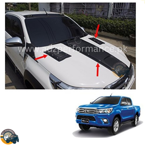 Bonnet Scoop Long Toyota Hilux Revo 2016-2022