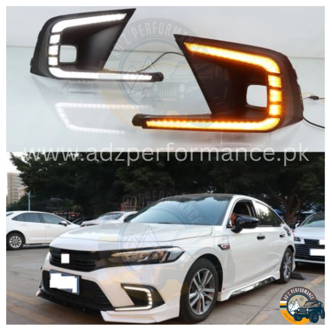 LED DRLs Honda Civic 2022