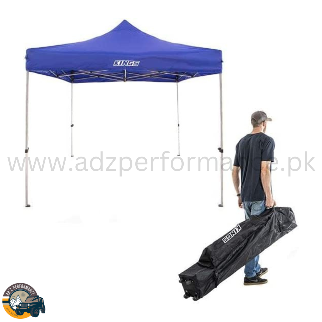 Kings 3x3m Portable Gazebo Heavy Duty Steel Frame UPF50+ Waterproof