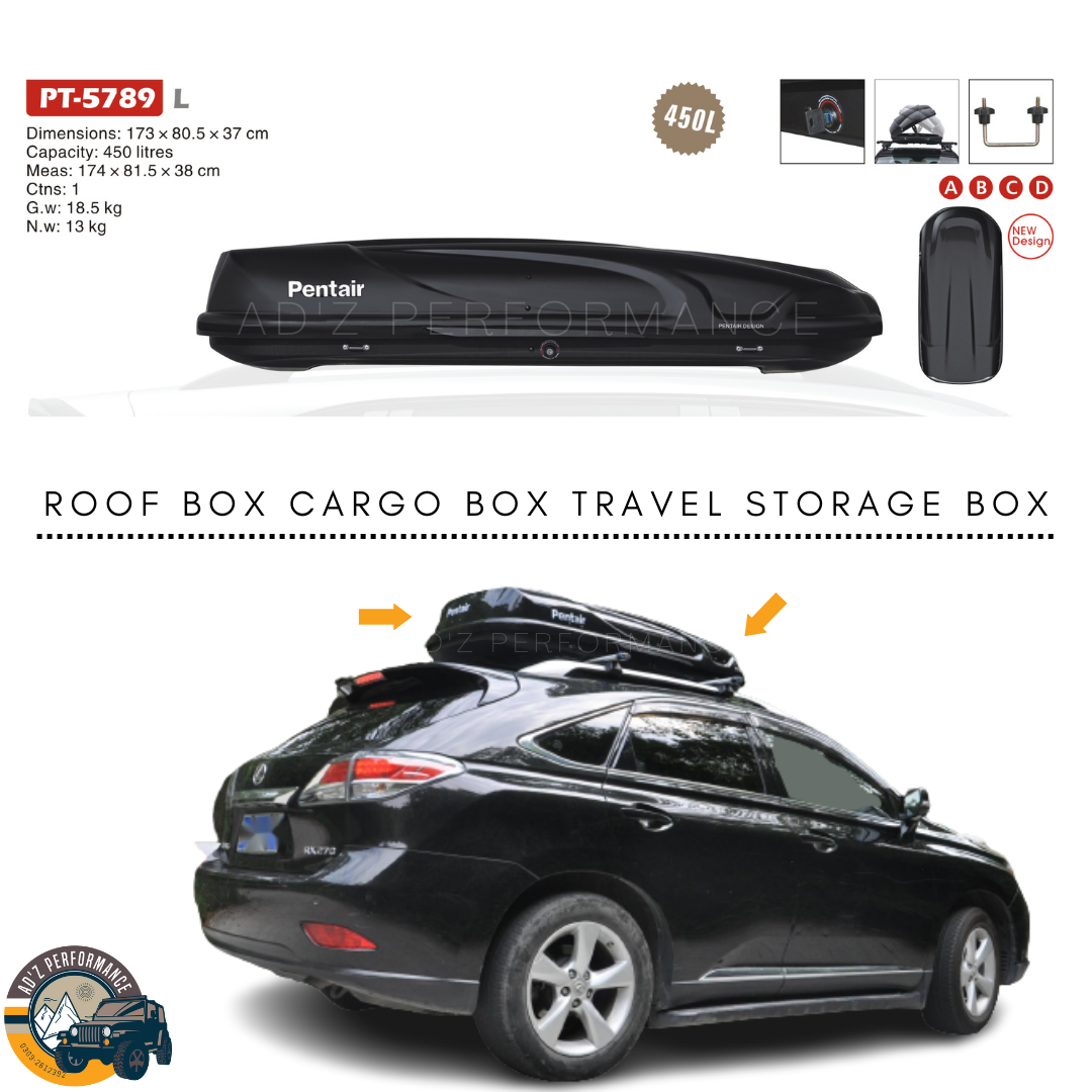 Roof Box Storage Box Travel Storage Box Car Jeep 4×4 Pentair Large PT5789L
