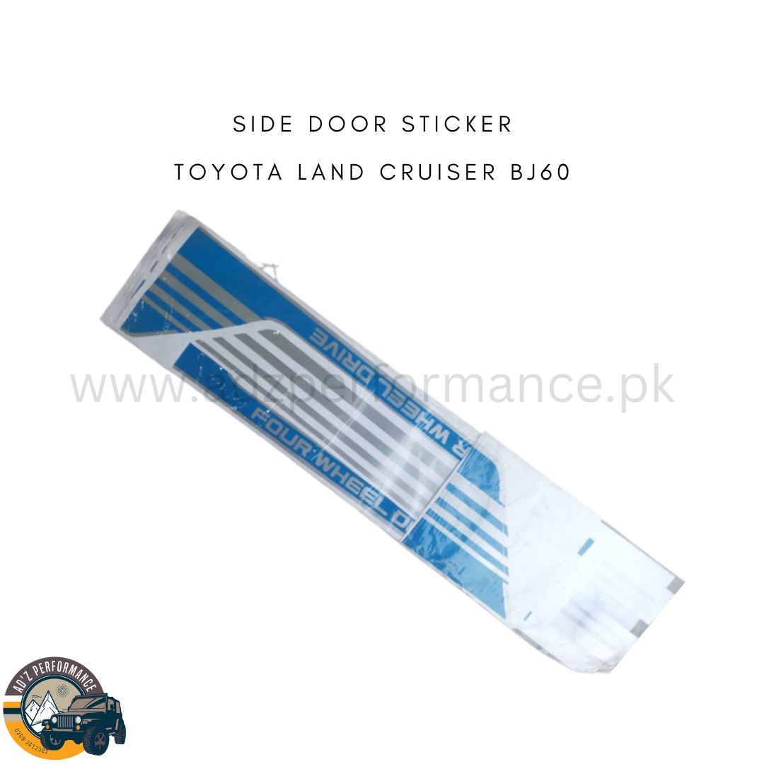 Side Sticker Door Sticker Blue Toyota Land Cruiser BJ60 BJ61 BJ62