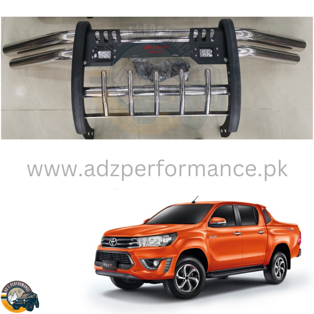 Front Bull Bar Bumper Guard For Toyota Hilux Revo 2016-2021