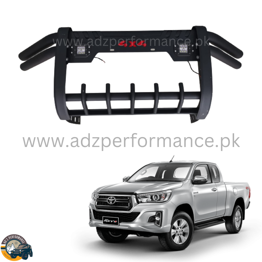 Front Bull Bar Bumper Guard For Toyota Hilux Revo 2016-2021