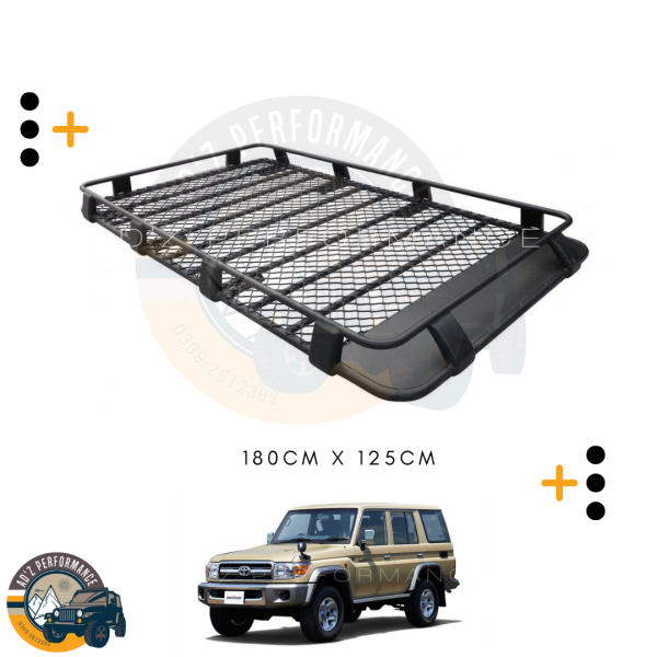 Roof Rack Cargo Rack Steel For Toyota Land Cruiser RKR LC70 FJ70 J70