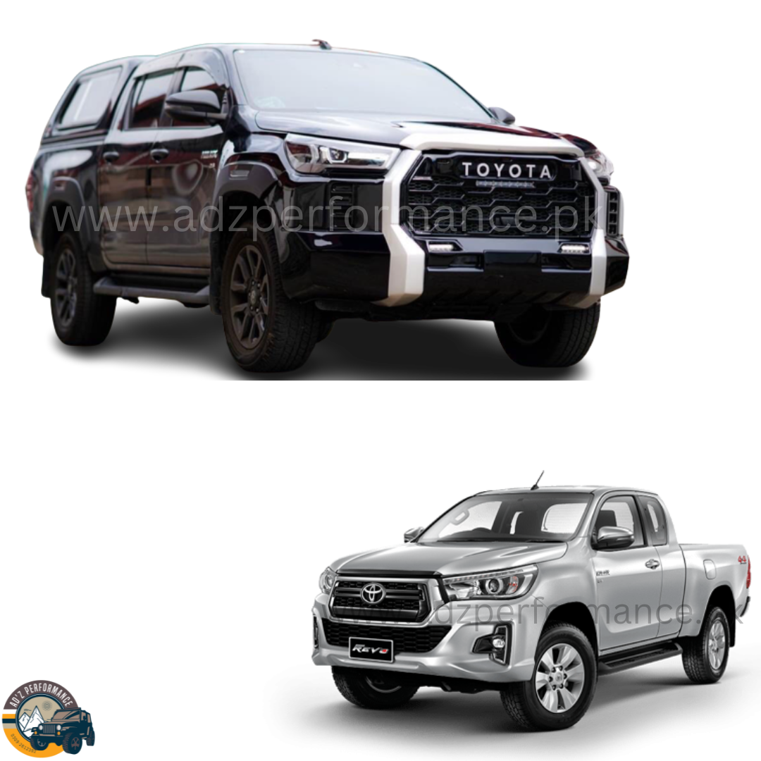 Toyota Hilux Revo Front Conversion Tundra Design Tundra Style Bumper 2021-2022